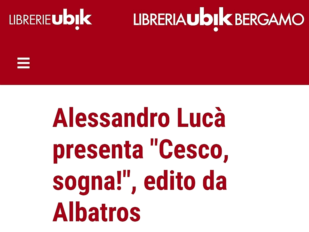 Cesco sogna, anche a Bergamo.