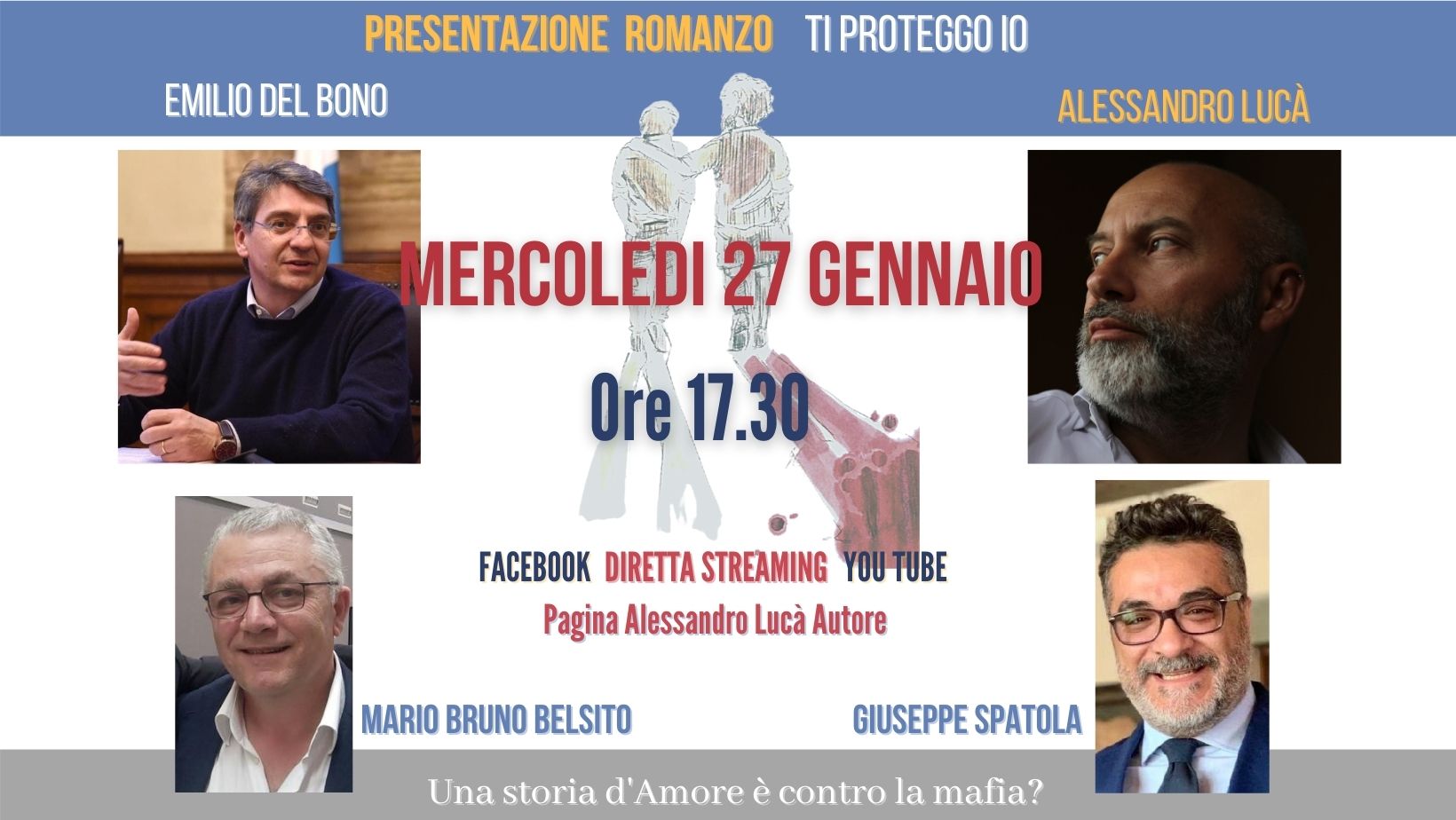 Presentazione “Ti proteggo io” con Emilio Del Bono (sindaco di Brescia)